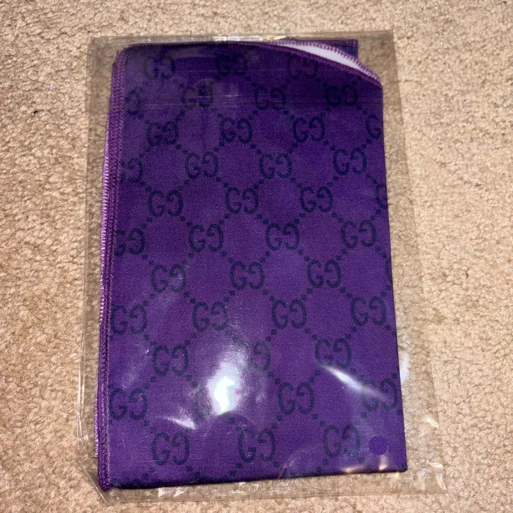 Purple Gucci Durag
